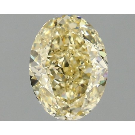Diament laboratoryjny o barwie fantazyjnej szlif owalny, 1.54ct, VVS2, Fancy Intense Yellow, IGI LG693515257