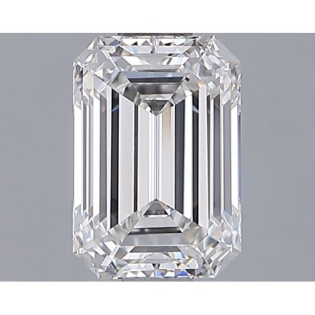 Diament laboratoryjny szlif szmaragdowy, 1.3ct, VVS1, F, IGI LG713595625