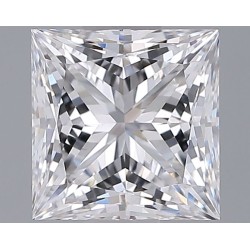 Diament laboratoryjny szlif princess, 1.3ct, VVS2, E, IGI LG727546622