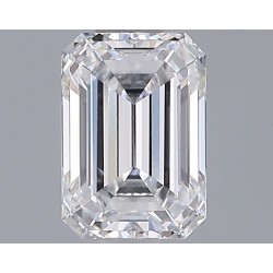 Diament laboratoryjny szlif szmaragdowy, 1.3ct, VVS2, D, IGI LG722551287