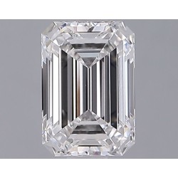 Diament laboratoryjny szlif szmaragdowy, 1.29ct, VVS2, E, IGI LG729501519