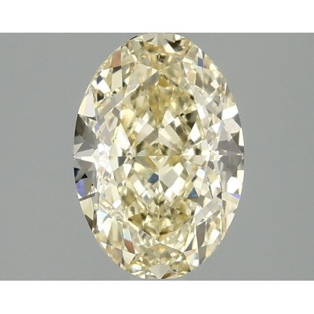 Diament laboratoryjny o barwie fantazyjnej szlif owalny, 2.1ct, VVS2, Fancy Intense Yellow, IGI LG693515268