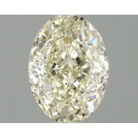 Diament laboratoryjny o barwie fantazyjnej szlif owalny, 1.04ct, VVS2, Fancy Light Yellow, IGI LG693515263