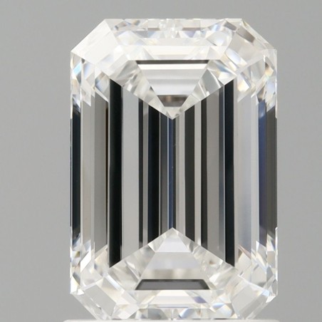 Diament laboratoryjny szlif szmaragdowy, 1.59ct, VVS2, E, IGI LG752558622