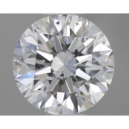 Diament szlif okrągły, 0.57ct, SI2, D, GIA 5416580096