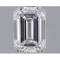Diament laboratoryjny szlif szmaragdowy, 1.29ct, VVS2, E, IGI LG710515620