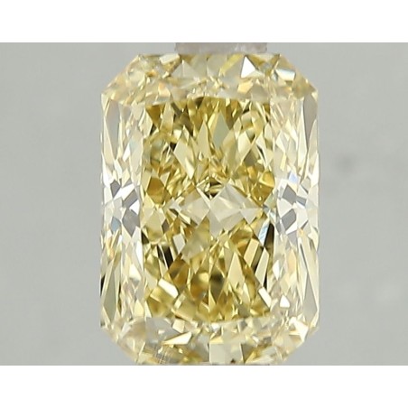 Diament laboratoryjny o barwie fantazyjnej radiant, 1.79ct, VVS2, Fancy Intense Yellow, IGI LG696576346