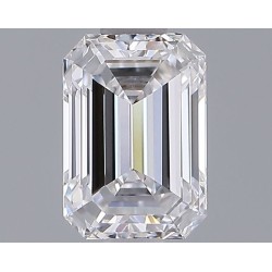 Diament laboratoryjny szlif szmaragdowy, 1.29ct, VVS2, D, IGI LG726503992