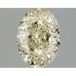 Diament laboratoryjny o barwie fantazyjnej szlif owalny, 2.03ct, VVS2, Fancy Intense Yellow, IGI LG697510110