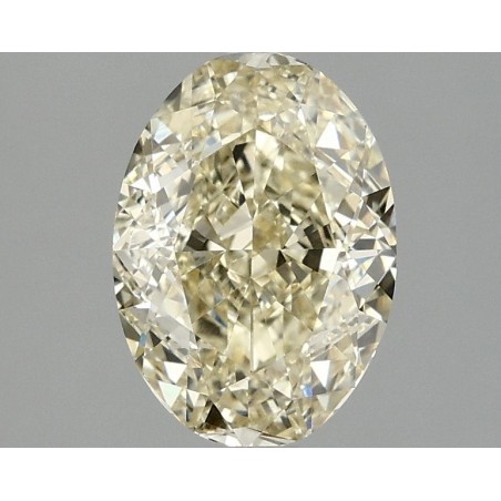 Diament laboratoryjny o barwie fantazyjnej szlif owalny, 2.03ct, VVS2, Fancy Intense Yellow, IGI LG697510110