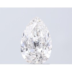 Diament laboratoryjny szlif gruszkowy, 2ct, VVS2, F, IGI LG756521978