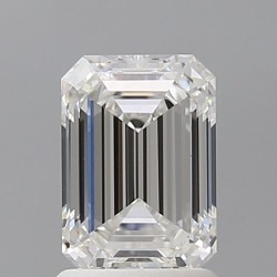 Diament laboratoryjny szlif szmaragdowy, 1.6ct, VVS2, E, IGI LG756510599