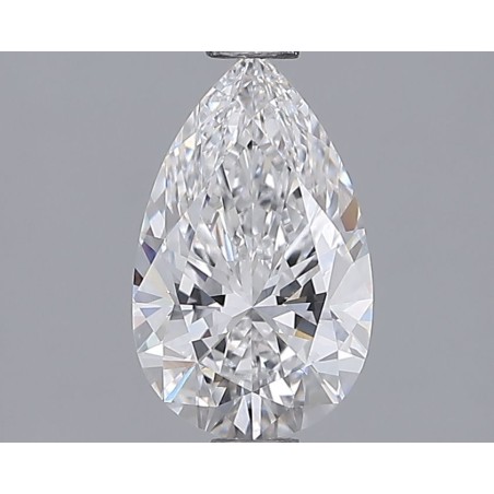Diament laboratoryjny szlif gruszkowy, 1.26ct, IF, D, IGI LG710579172