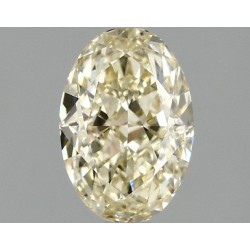 Diament laboratoryjny o barwie fantazyjnej szlif owalny, 1.5ct, VVS2, Fancy Yellow, IGI LG700520074