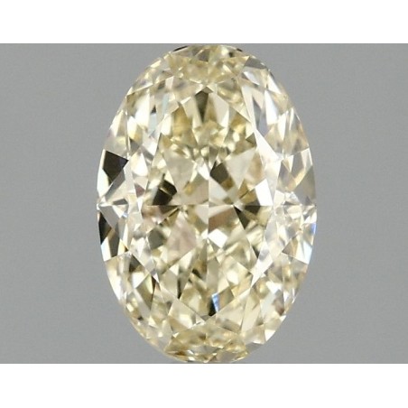 Diament laboratoryjny o barwie fantazyjnej szlif owalny, 1.5ct, VVS2, Fancy Yellow, IGI LG700520074