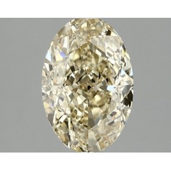 Diament laboratoryjny o barwie fantazyjnej szlif owalny, 2.01ct, VVS2, Fancy Intense Yellow, IGI LG700586021