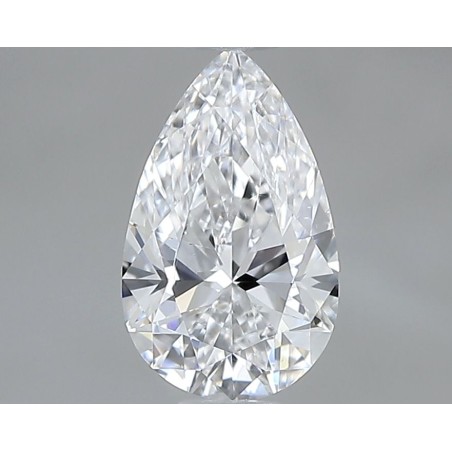 Diament szlif gruszkowy, 0.53ct, VS2, D, GIA 2447476799