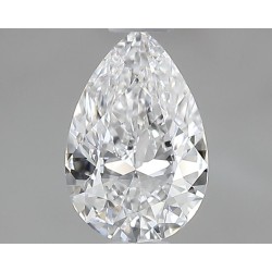 Diament szlif gruszkowy, 0.5ct, VVS2, E, GIA 7443476711