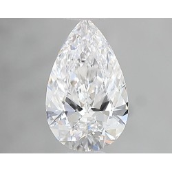 Diament szlif gruszkowy, 0.58ct, VS1, E, GIA 2527343412