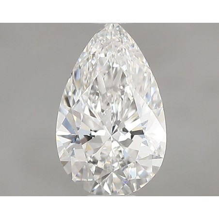 Diament szlif gruszkowy, 0.5ct, VVS1, H, GIA 7438481799