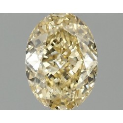 Diament laboratoryjny o barwie fantazyjnej szlif owalny, 1.02ct, VVS2, Fancy Intense Yellow, IGI LG702520175