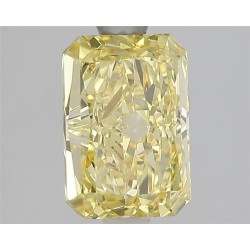 Diament laboratoryjny o barwie fantazyjnej radiant, 2.08ct, VVS1, Fancy Vivid Yellow, IGI LG747515580