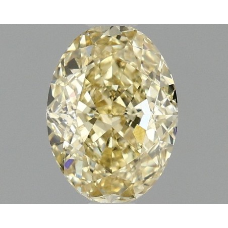 Diament laboratoryjny o barwie fantazyjnej szlif owalny, 1.07ct, VVS2, Fancy Intense Yellow, IGI LG702501535