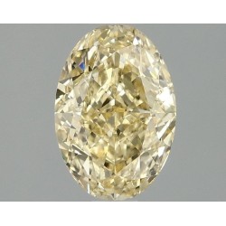 Diament laboratoryjny o barwie fantazyjnej szlif owalny, 1.57ct, VVS2, Fancy Intense Yellow, IGI LG702501546