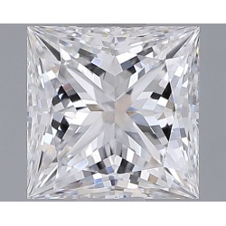 Diament laboratoryjny szlif princess, 1.28ct, VVS2, E, IGI LG727546586
