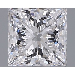 Diament laboratoryjny szlif princess, 1.07ct, VVS2, D, IGI LG737503082