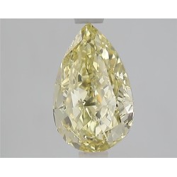 Diament laboratoryjny o barwie fantazyjnej szlif gruszkowy, 2.05ct, VVS2, Fancy Yellow, IGI LG733513700