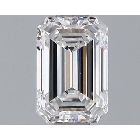 Diament laboratoryjny szlif szmaragdowy, 1.1ct, VVS1, E, IGI LG692595584