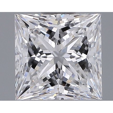 Diament laboratoryjny szlif princess, 1.06ct, VVS2, D, IGI LG740507380