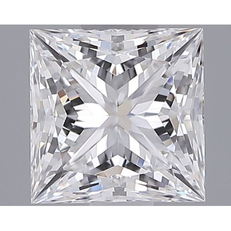 Diament laboratoryjny szlif princess, 1.07ct, VVS1, D, IGI LG750501779