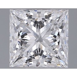 Diament laboratoryjny szlif princess, 1.07ct, VVS2, D, IGI LG724505521