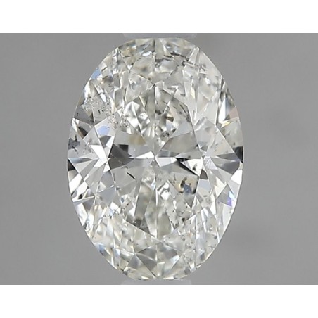 Diament szlif owalny, 0.7ct, SI2, I, HRD 250000239541