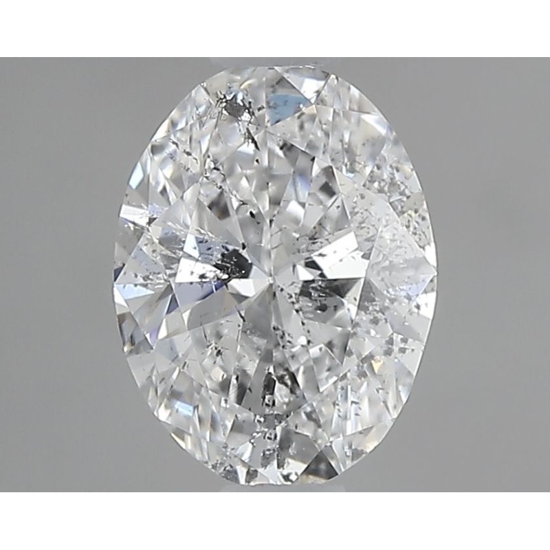 Diament szlif owalny, 0.7ct, SI2, E, HRD 250000239574