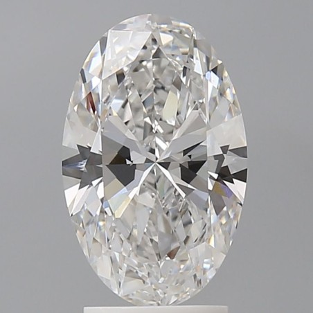 Diament laboratoryjny szlif owalny, 2.59ct, VVS2, E, IGI LG747574577