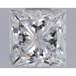 Diament laboratoryjny szlif princess, 1.05ct, VVS2, F, IGI LG728512010