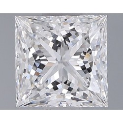 Diament laboratoryjny szlif princess, 1.06ct, VVS2, E, IGI LG729581772