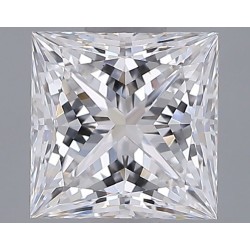 Diament laboratoryjny szlif princess, 1.06ct, VVS2, E, IGI LG728540128