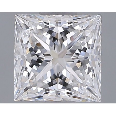 Diament laboratoryjny szlif princess, 1.06ct, VVS2, E, IGI LG728540128