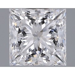 Diament laboratoryjny szlif princess, 1.07ct, VVS2, D, IGI LG741587609