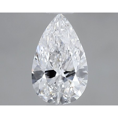 Diament szlif gruszkowy, 0.7ct, SI1, D, GIA 6442418697