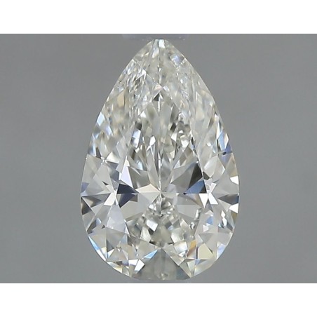 Diament szlif gruszkowy, 0.7ct, SI1, I, GIA 6531362860