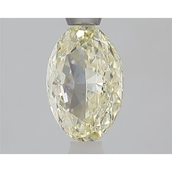 Diament laboratoryjny o barwie fantazyjnej szlif owalny, 1.01ct, VVS2, Fancy Light Yellow, IGI LG733513343