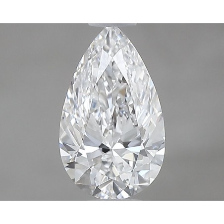Diament szlif gruszkowy, 0.5ct, VVS1, D, GIA 6452414705