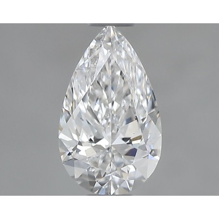 Diament szlif gruszkowy, 0.5ct, VS2, D, GIA 7538638469