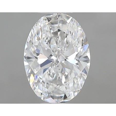 Diament szlif owalny, 0.7ct, SI1, D, GIA 1425181495
