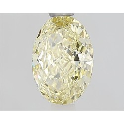 Diament laboratoryjny o barwie fantazyjnej szlif owalny, 1.04ct, VVS1, Fancy Yellow, IGI LG733513407